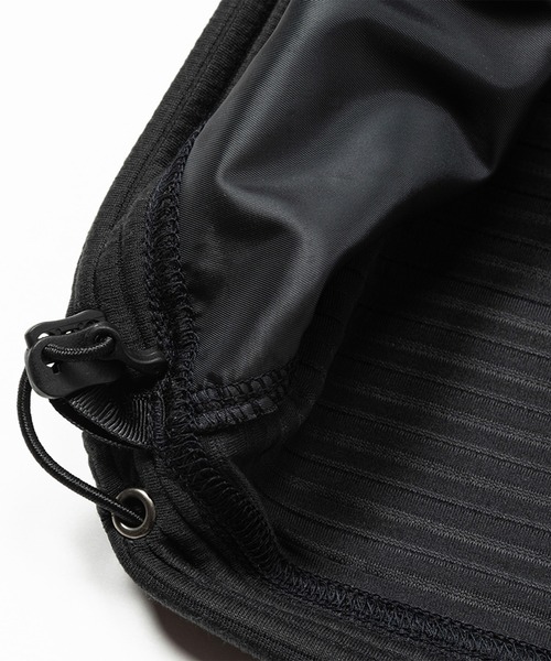 meanswhile(ミーンズワイル)の「Uneven Fabric Anorak Park(パーカー・メンズ・オフホワイト/ブラック・1(S))」の8枚目の写真