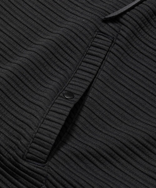 meanswhile(ミーンズワイル)の「Uneven Fabric Anorak Park(パーカー・メンズ・オフホワイト/ブラック・1(S))」の7枚目の写真