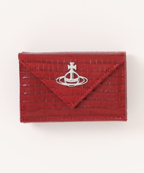 Vivienne Westwood（ヴィヴィアンウエストウッド）の「ENVELOPE BILLFOLD（財布・レディース・ブラック/ホワイト/ローズ・FREE）」の3枚目の写真