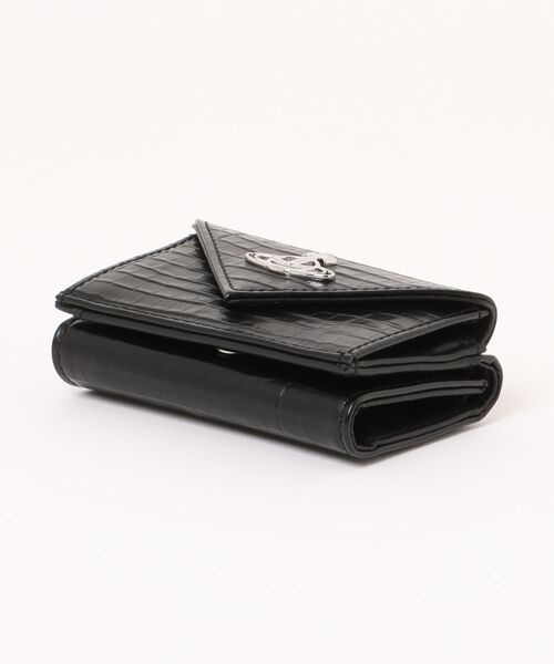 Vivienne Westwood（ヴィヴィアンウエストウッド）の「ENVELOPE BILLFOLD（財布・レディース・ブラック/ホワイト/ローズ・FREE）」の5枚目の写真