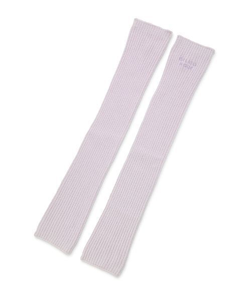 gelato pique（ジェラートピケ）の「スムーズィーリブレッグウォーマー（その他ルームウェア・レディース・ライトブルー/ライトブラウン/ラベンダー・F）」の3枚目の写真