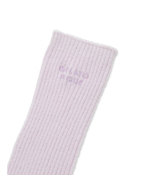 gelato pique（ジェラートピケ）の「スムーズィーリブレッグウォーマー（その他ルームウェア・レディース・ライトブルー/ライトブラウン/ラベンダー・F）」の5枚目の写真