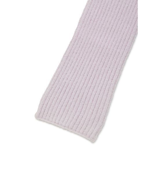 gelato pique（ジェラートピケ）の「スムーズィーリブレッグウォーマー（その他ルームウェア・レディース・ライトブルー/ライトブラウン/ラベンダー・F）」の6枚目の写真