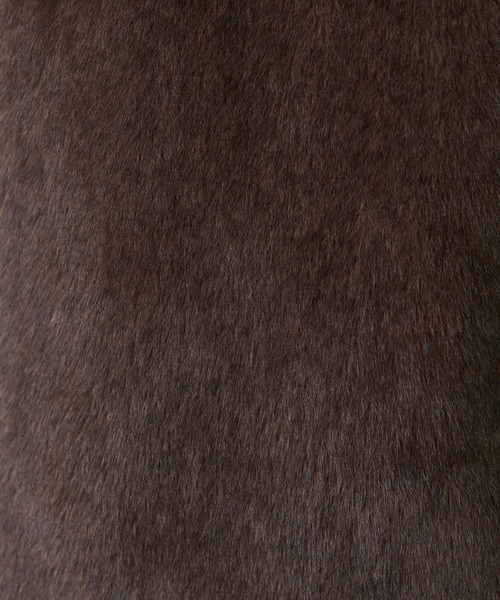 INED（イネド）の「エコファーブルゾン（ブルゾン・レディース・サンドグレー/ブラウン・9号）」の3枚目の写真