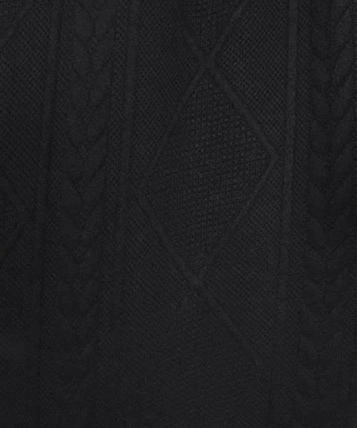 felkod(フィルコッド)の「mp14090-Cable Knit Jersey Pants ニットジャージパンツ(F25F080)(その他パンツ・メンズ・ブラック/トップグレー・S/M/L)」の15枚目の写真