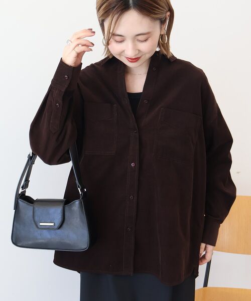 セール】Wポケットコーデュロイシャツ（シャツ/ブラウス）｜AMERICAN