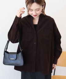 AMERICAN HOLIC（アメリカンホリック）の「Wポケットコーデュロイシャツ（シャツ/ブラウス・レディース）」
