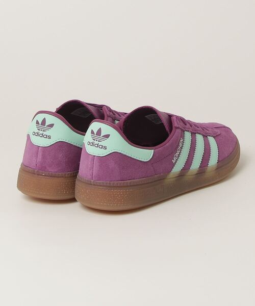 adidas（アディダス）の「ミュンヘン / Muenchen Shoes / アディダスオリジナルス adidas Originals（スニーカー・レディース・ブラック/バイオレット/ピンク/ブラウン・26.5cm/26.0cm/25.5cm/25.0cm/24.5cm/28.5cm/28.0cm/27.5cm/22.5cm/24.0cm/23.5cm/23.0cm/27.0cm/22.0cm/29.0cm）」の8枚目の写真