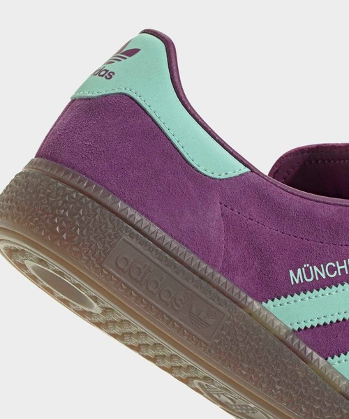 adidas（アディダス）の「ミュンヘン / Muenchen Shoes / アディダスオリジナルス adidas Originals（スニーカー・レディース・ブラック/バイオレット/ピンク/ブラウン・26.5cm/26.0cm/25.5cm/25.0cm/24.5cm/28.5cm/28.0cm/27.5cm/22.5cm/24.0cm/23.5cm/23.0cm/27.0cm/22.0cm/29.0cm）」の14枚目の写真