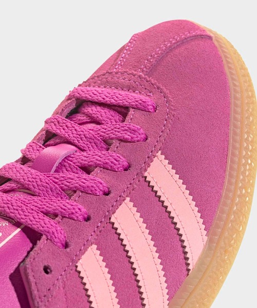 adidas（アディダス）の「ミュンヘン / Muenchen Shoes / アディダスオリジナルス adidas Originals（スニーカー・レディース・ブラック/バイオレット/ピンク/ブラウン・26.5cm/26.0cm/25.5cm/25.0cm/24.5cm/28.5cm/28.0cm/27.5cm/22.5cm/24.0cm/23.5cm/23.0cm/27.0cm/22.0cm/29.0cm）」の7枚目の写真