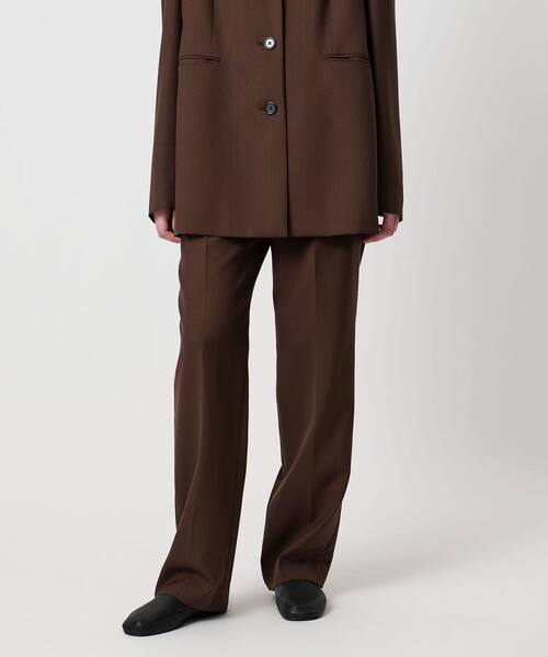 AEWEN MATOPH(イウエン マトフ)の「<AEWEN MATOPH>ウールストレートパンツ(その他パンツ・レディース・ブラウン系/ブラック・36/38/34)」の20枚目の写真