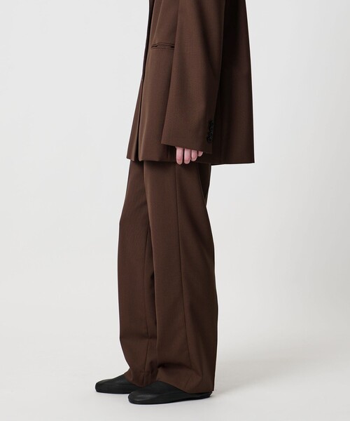 AEWEN MATOPH(イウエン マトフ)の「<AEWEN MATOPH>ウールストレートパンツ(その他パンツ・レディース・ブラウン系/ブラック・36/38/34)」の19枚目の写真