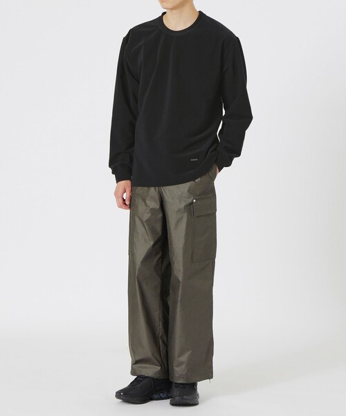 LOVELESS（ラブレス）の「ワックスヴィンテージライクカーゴイージー（カーゴパンツ・メンズ・グリーン系その他5/ブラック・L/M）」の11枚目の写真
