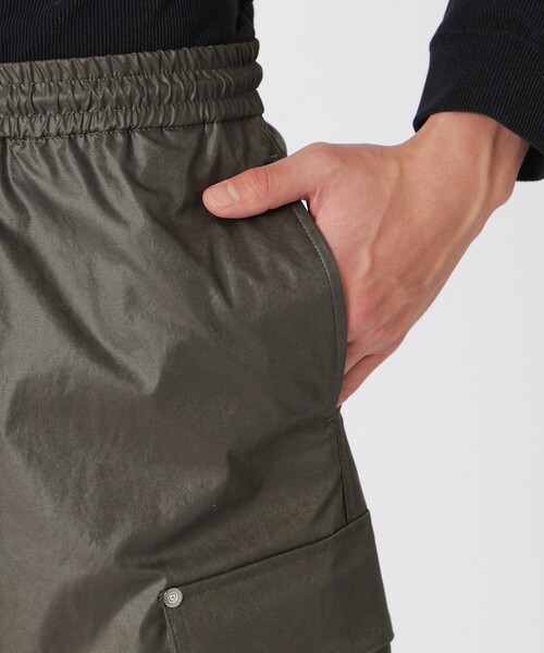 LOVELESS（ラブレス）の「ワックスヴィンテージライクカーゴイージー（カーゴパンツ・メンズ・グリーン系その他5/ブラック・L/M）」の16枚目の写真