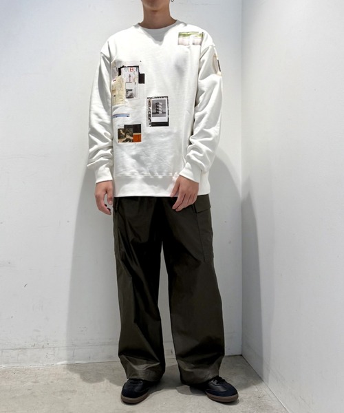 LOVELESS（ラブレス）の「ワックスヴィンテージライクカーゴイージー（カーゴパンツ・メンズ・グリーン系その他5/ブラック・L/M）」の5枚目の写真