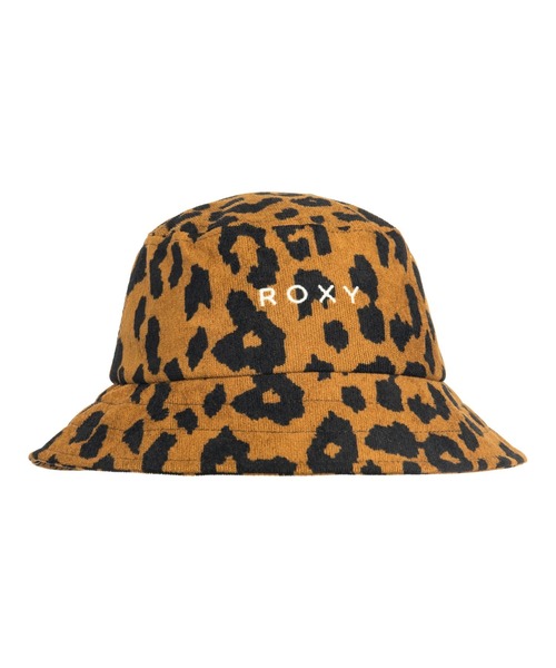 ROXY（ロキシー）の「URBAN PARTY HAT /ロキシーロゴワンポイントコーデュロイレオパード柄ハット（ハット・レディース・ベージュ・M/L）」の5枚目の写真