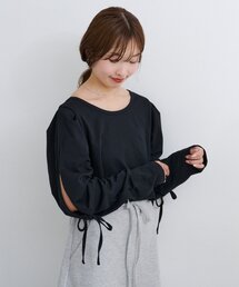 Kastane（カスタネ）の「B ジョッパーズトップス（Tシャツ/カットソー・レディース）」
