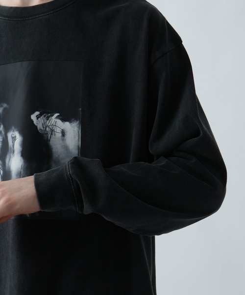 HARE（ハレ）の「ドローイングフォトカット(HARE)（Tシャツ/カットソー・メンズ・ブラック/ホワイト/グレー系その他・FREE）」の17枚目の写真