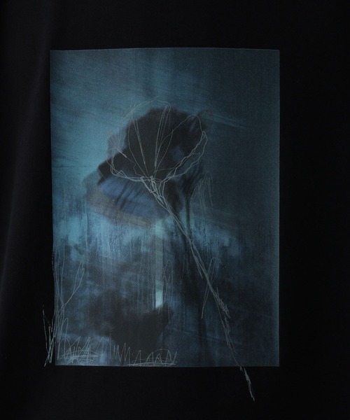 HARE（ハレ）の「ドローイングフォトカット(HARE)（Tシャツ/カットソー・メンズ・ブラック/ホワイト/グレー系その他・FREE）」の20枚目の写真