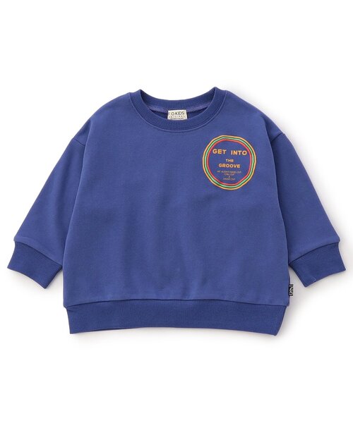 F.O.KIDS（エフオーキッズ）の「【ジュニア対応】カラバリグラフィックトレーナー（スウェット・キッズ・サックスブルー/グレー/オフホワイト/グリーン/ピンク/レインボー/ベージュ/ラベンダー/パープル/イエロー・80/90/100/110/120/130/140/150/160）」の6枚目の写真