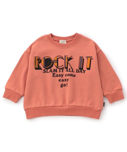 F.O.KIDS（エフオーキッズ）の「【ジュニア対応】カラバリグラフィックトレーナー（スウェット・キッズ・サックスブルー/グレー/オフホワイト/グリーン/ピンク/レインボー/ベージュ/ラベンダー/パープル/イエロー・80/90/100/110/120/130/140/150/160）」の9枚目の写真