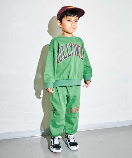 F.O.KIDS（エフオーキッズ）の「【ジュニア対応】カラバリグラフィックトレーナー（スウェット・キッズ・サックスブルー/グレー/オフホワイト/グリーン/ピンク/レインボー/ベージュ/ラベンダー/パープル/イエロー・80/90/100/110/120/130/140/150/160）」の13枚目の写真