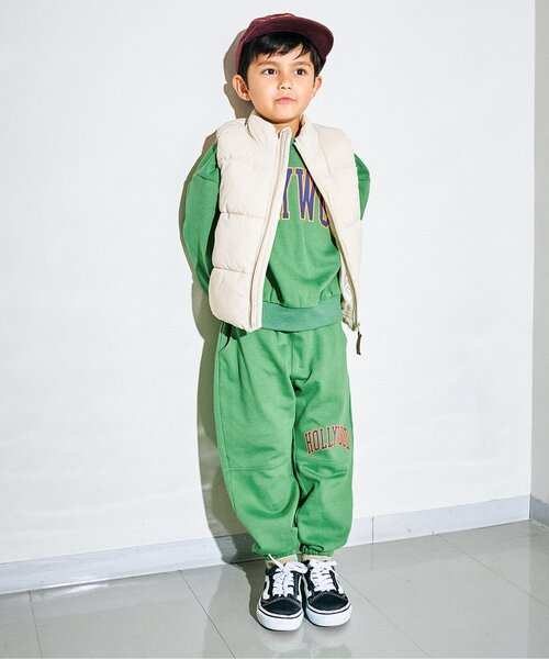 F.O.KIDS（エフオーキッズ）の「【ジュニア対応】カラバリグラフィックトレーナー（スウェット・キッズ・サックスブルー/グレー/オフホワイト/グリーン/ピンク/レインボー/ベージュ/ラベンダー/パープル/イエロー・80/90/100/110/120/130/140/150/160）」の17枚目の写真