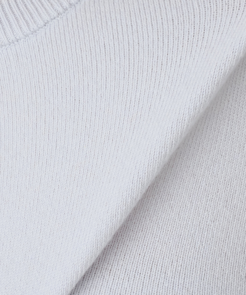 extreme cashmere（エクストリーム　カシミヤ）の「EXTREME CASHMERE X KID：ニット（ニット/セーター・レディース・アイボリー/ピンク・FREE）」の14枚目の写真