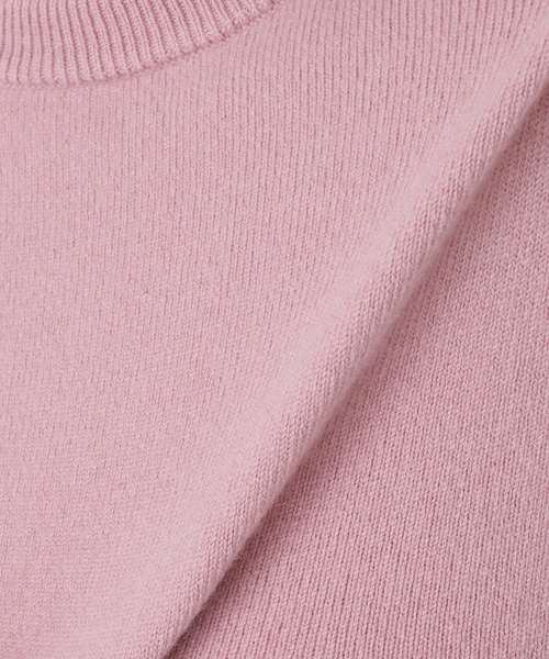extreme cashmere（エクストリーム　カシミヤ）の「EXTREME CASHMERE X KID：ニット（ニット/セーター・レディース・アイボリー/ピンク・FREE）」の16枚目の写真