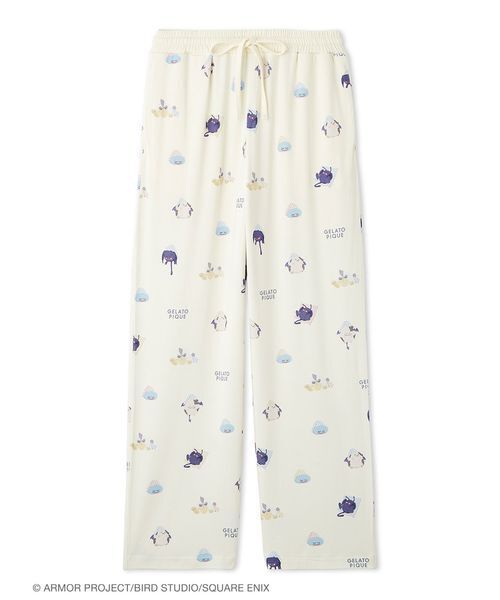 ジェラピケ ドラクエ ロンT・ロングパンツ レディース　ルームウェアセットアップ gelato pique｜【ドラゴンクエスト】【レディース】ベビモコプル