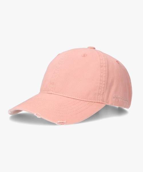 OVERRIDE(オーバーライド)の「OVERRIDE PIGMENT DAMAGE DAD CAP SGP / オーバーライド(キャップ・レディース・ブルー/ブラウン/ダークグレー/ピンク・57~59cm)」の4枚目の写真