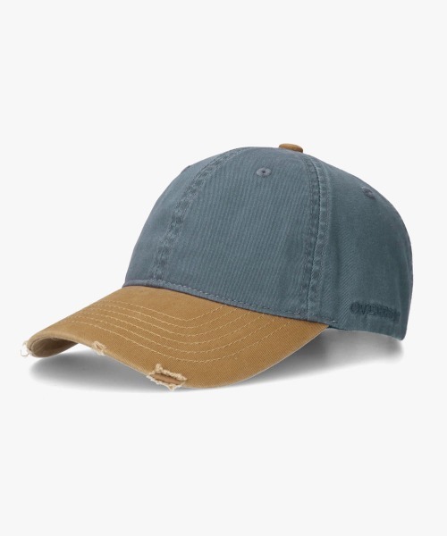 OVERRIDE(オーバーライド)の「OVERRIDE PIGMENT DAMAGE DAD CAP SGP / オーバーライド(キャップ・レディース・ブルー/ブラウン/ダークグレー/ピンク・57~59cm)」の3枚目の写真