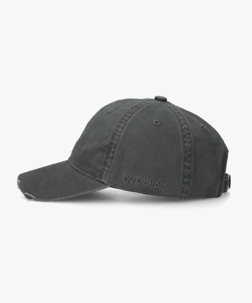 OVERRIDE(オーバーライド)の「OVERRIDE PIGMENT DAMAGE DAD CAP SGP / オーバーライド(キャップ・レディース・ブルー/ブラウン/ダークグレー/ピンク・57~59cm)」の19枚目の写真