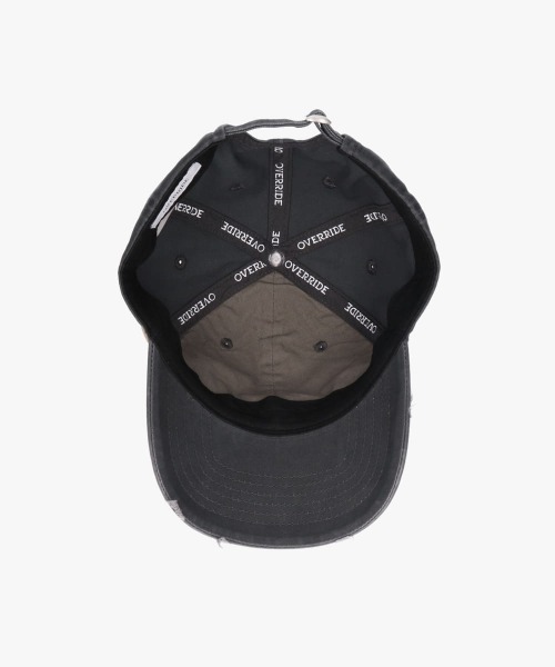 OVERRIDE(オーバーライド)の「OVERRIDE PIGMENT DAMAGE DAD CAP SGP / オーバーライド(キャップ・レディース・ブルー/ブラウン/ダークグレー/ピンク・57~59cm)」の17枚目の写真