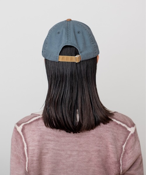 OVERRIDE(オーバーライド)の「OVERRIDE PIGMENT DAMAGE DAD CAP SGP / オーバーライド(キャップ・レディース・ブルー/ブラウン/ダークグレー/ピンク・57~59cm)」の10枚目の写真
