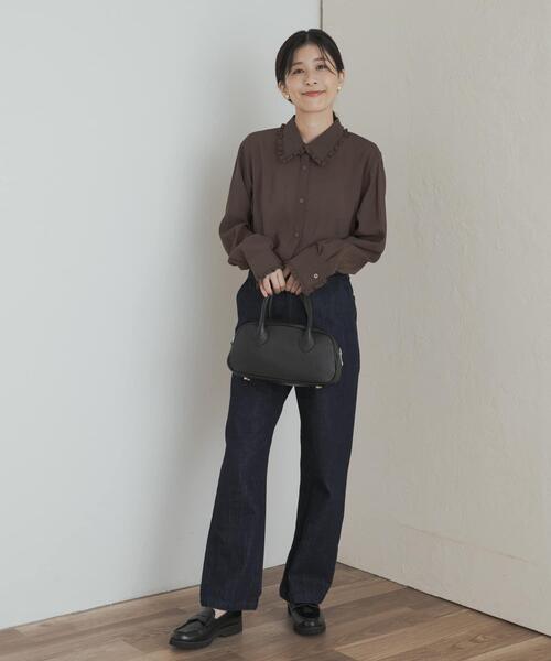 フリルカラーブラウス（シャツ/ブラウス）｜URBAN RESEARCH DOORS