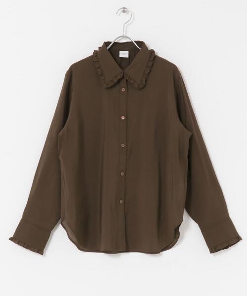 セール】フリルカラーブラウス（シャツ/ブラウス）｜URBAN RESEARCH
