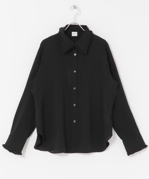 ◎新品【OUR】フリルカラーブラウス フリルカラーブラウス（シャツ/ブラウス）｜URBAN RESEARCH