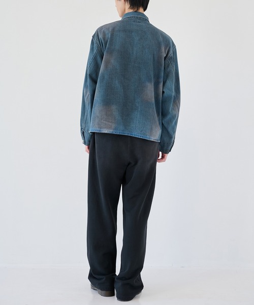 F-LAGSTUF-F(フラグスタフ)の「【F-LAGSTUF-F/フラグスタフ】FADE SWEAT PANTS(スウェットパンツ・メンズ・ブラック/ネイビー/ブラウン・L/M)」の6枚目の写真