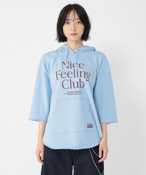 studio CLIP（スタディオクリップ）の「【daily CLIP】プリントカラーフーディー（パーカー・レディース・グレー/グリーン/ライトブルー・FREE）」の15枚目の写真