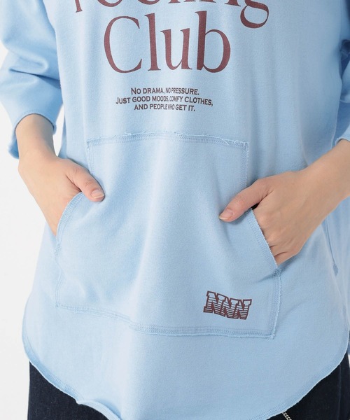 studio CLIP（スタディオクリップ）の「【daily CLIP】プリントカラーフーディー（パーカー・レディース・グレー/グリーン/ライトブルー・FREE）」の22枚目の写真