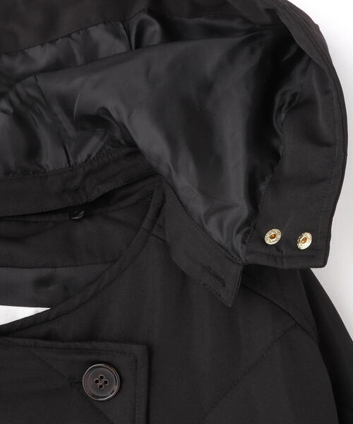 NATURAL BEAUTY BASIC（ナチュラルビューティーベーシック）の「◇2wayダイヤキルティングブルゾン（ブルゾン・レディース・オフホワイト/ブラック・SMALL/MEDIUM）」の13枚目の写真