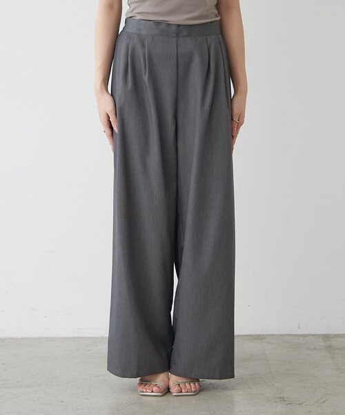 セール】【2枚SET】テーラードジャケット+ワイドパンツ（セットアップ