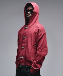 ANDER HUNK(A_[nN)Fireman Design Zip-up Parker / t@C[}fUCWbvAbvp[J[(p[J[)
