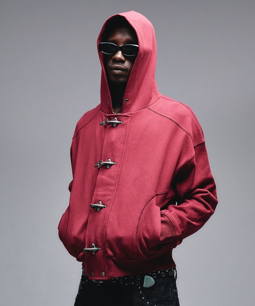 EVISU ジップ パーカー フレイム ファイヤー EVISU ジップ パーカー フレイム ファイヤー