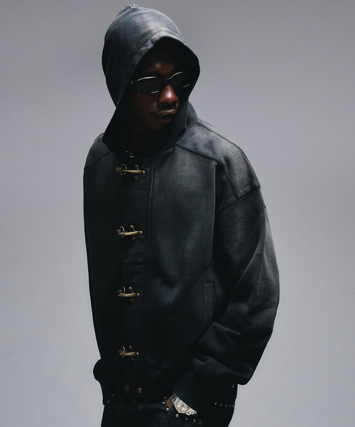 セール】Fireman Design Zip-up Parker / ファイヤーマンデザイン