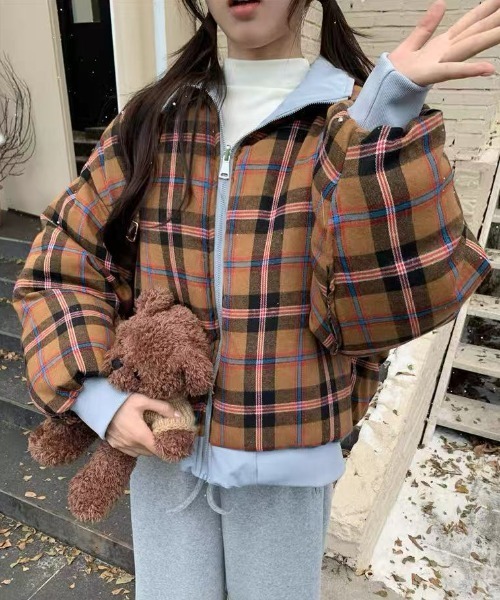 AsRiRe（アスリレイ）の「25aw チェック2wayブルゾン（ブルゾン）」 - WEAR