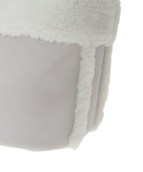 earth music&ecology（アースミュージックアンドエコロジー）の「ムートン風ボアバッグ（ハンドバッグ・レディース・ブラウン/ライトグレー・FREE）」の22枚目の写真