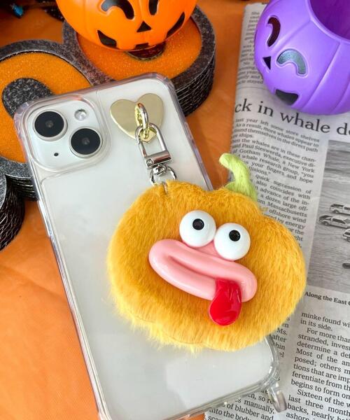 WEGO/ミニぺろりんパンプキンモンスターぬいぐるみキーホルダー