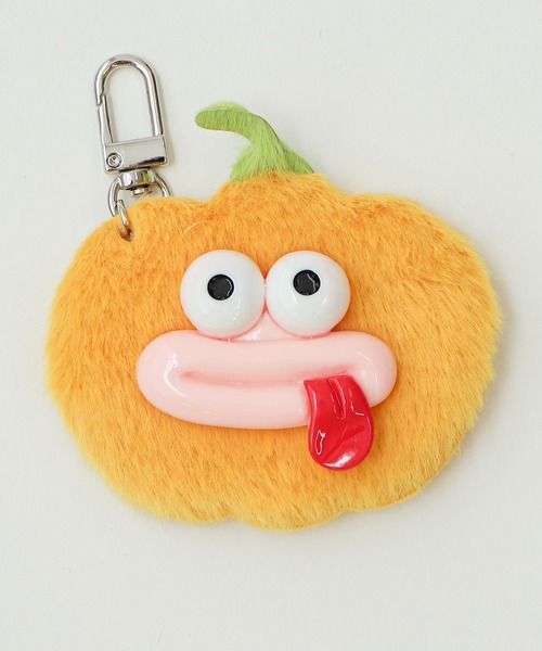 WEGO/ミニぺろりんパンプキンモンスターぬいぐるみキーホルダー